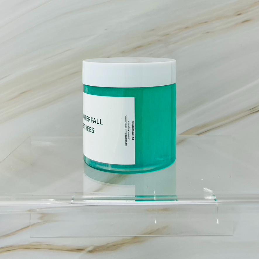 A Hidden Waterfall Behind The Trees