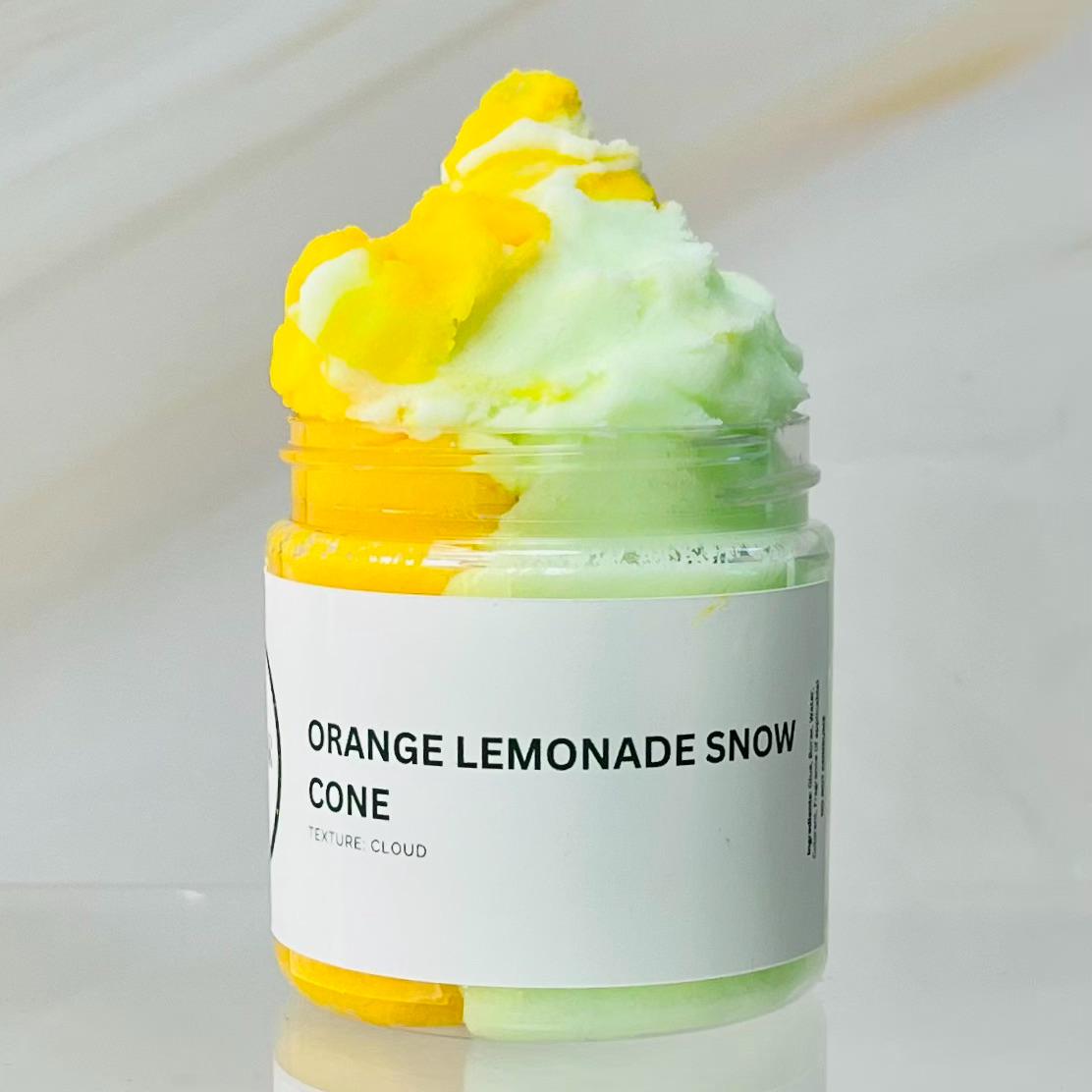 Orange Lemonade Snow Cone