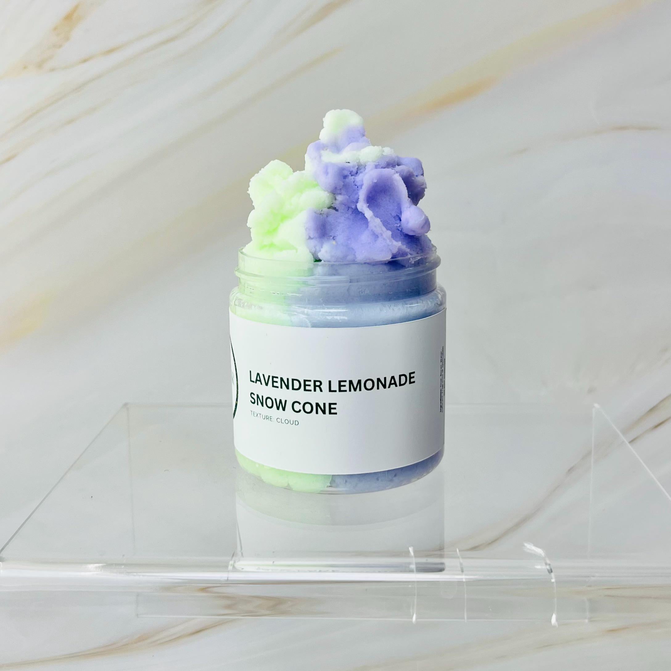 Lavender Lemonade Snow Cone