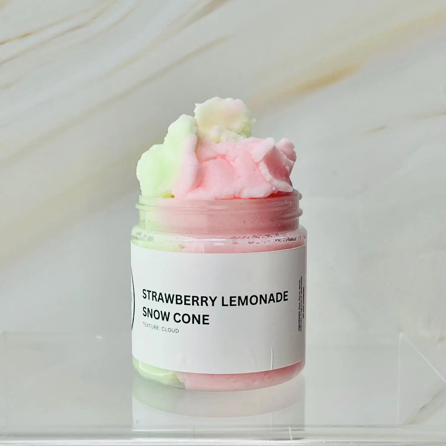 Strawberry Lemonade Snow Cone