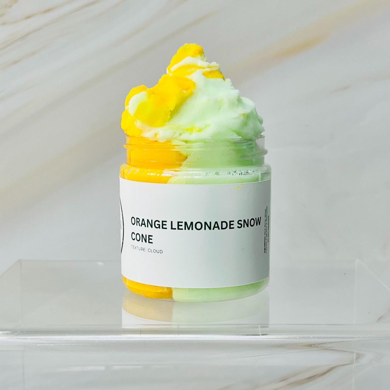 Orange Lemonade Snow Cone